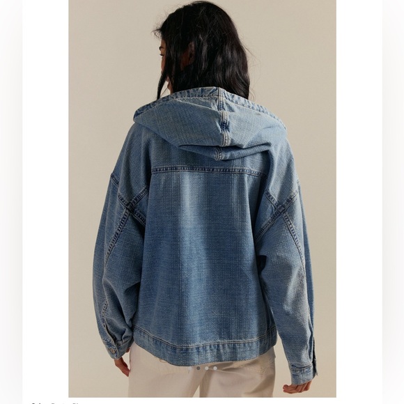 We The Free Casey Denim Pullover - Picture 2 of 6